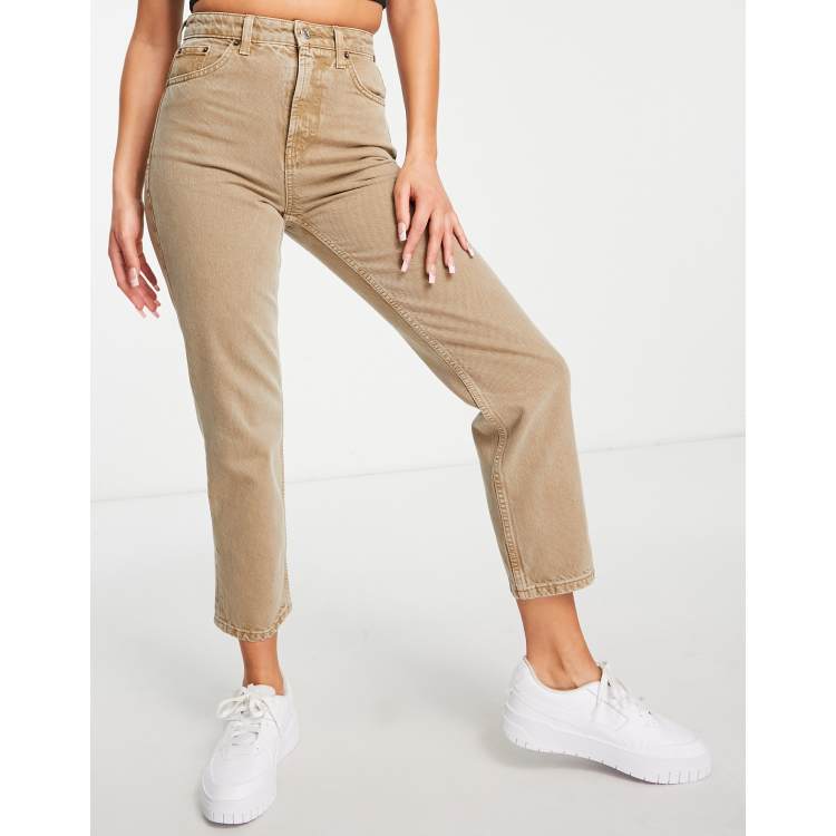 Topshop store beige jeans