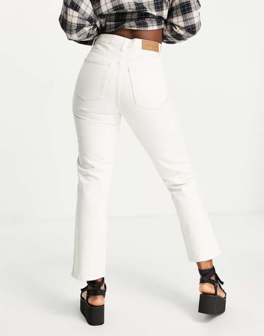 Topshop Editor jeans in white ASOS