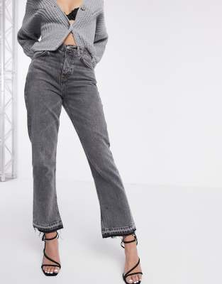topshop grey editor jeans