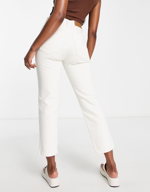 Topshop – Editor – Jeansy w kolorze złamanej bieli, 2 z 4