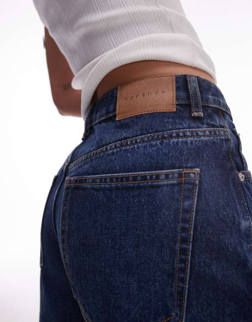 Topshop - Editor - Short en jean - Bleu intense, 3 de 5