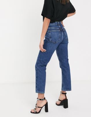 mid blue editor jeans