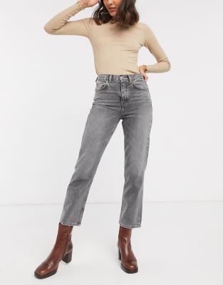 topshop grey editor jeans