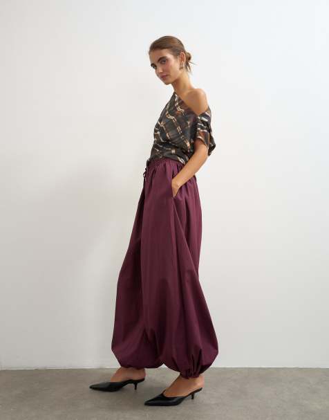 Topshop ekstrem ballonbukse i fig - view 1