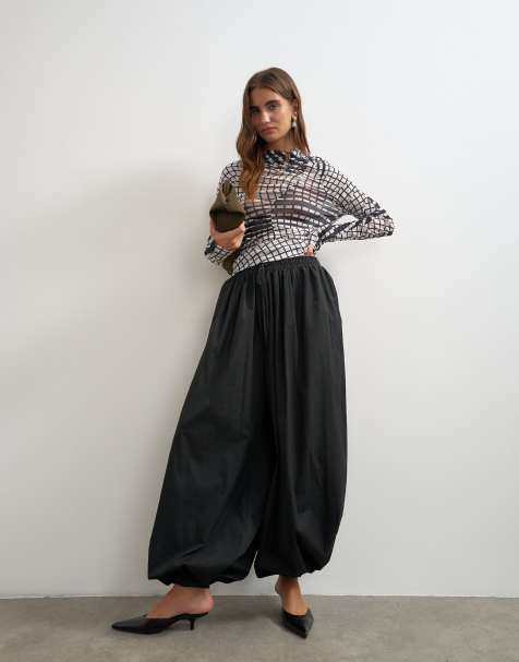 Topshop ekstrem ballonbukse i sort - view 1