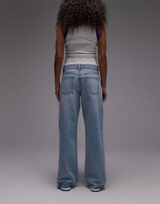 Topshop Ember Low Rise Wide Leg Jean