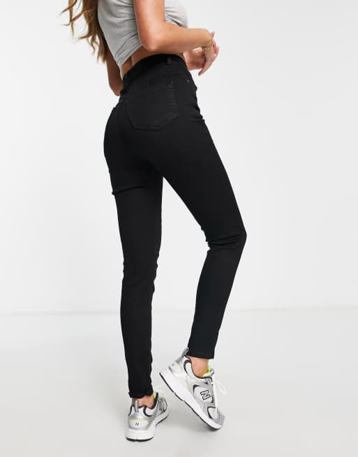 Topshop enhancing Jamie jeans in black , 2 of 4