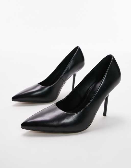 ERIN LEATHER PUMPS （BLACK） 売り込み - パンプス