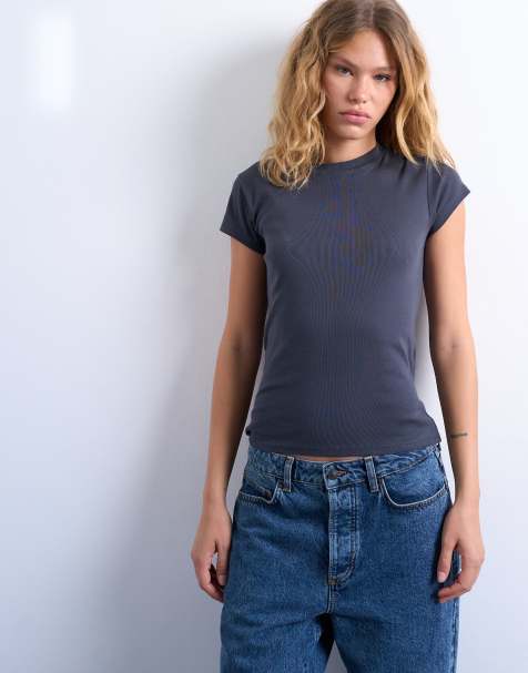 Topshop – Everyday – Ciemnoszary top - view 1