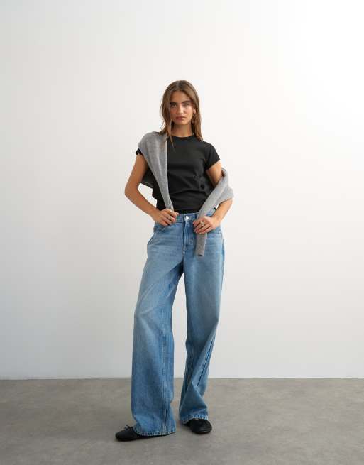 Topshop everyday tee in black, 2 of 4