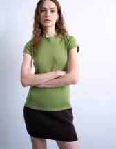 Topshop everyday tee in green