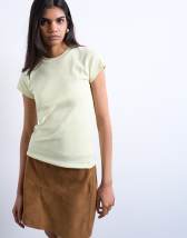 Topshop everyday tee in light green