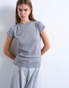 Everyday tee in mid grey