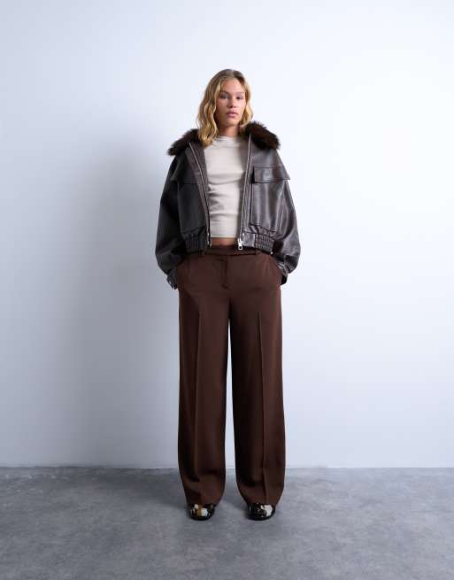 Topshop everyday tee in stone