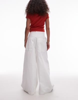 Topshop Extreme Wide Leg Jeans