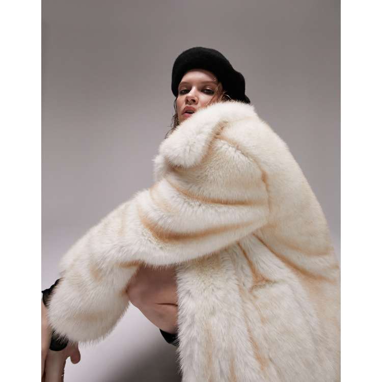 Asos fur coat best sale