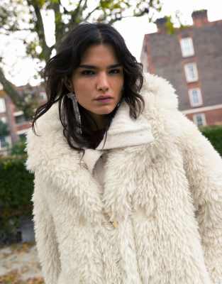Her Lip ToのFaux Fur Hoodie Duffle Coat Her Lip ToのFaux Fur Hoodie Duffle Coat herlipto Faux Fur