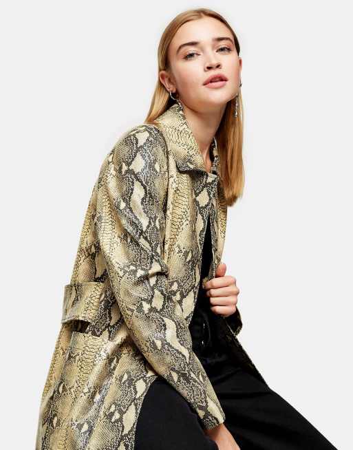 Snake print jacket women's sale