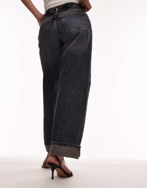 Topshop - Fina - Sandali con tacco medio neri, 3 di 4