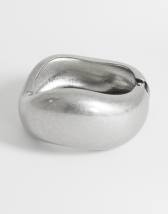 Topshop Flavia chunky bangle in silver