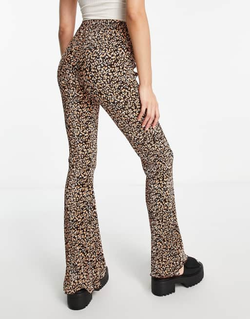 Flared 2024 trousers topshop