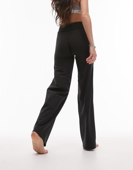 Fold over 2024 wide leg pants