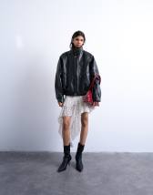 4th & Reckless sequin square neck cami maxi dress in beige