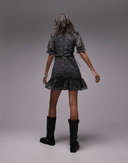 Tea dress and ankle on sale boots