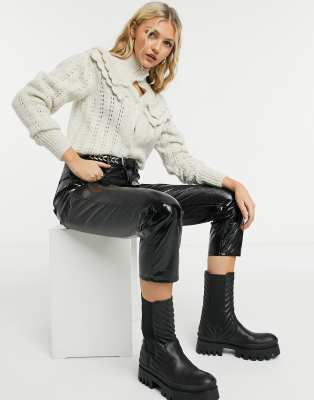 topshop pointelle cardigan