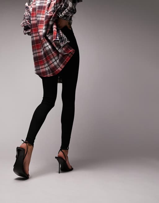 Topshop checked leggings - Griffblog UK fashion & lifestyle