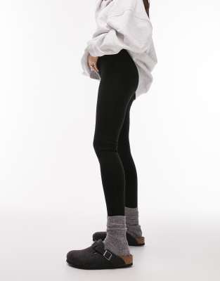 half black half white jeans topshop