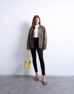 Full length legging in black