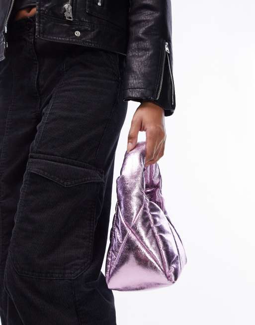 Gabby puffy grab bag in pink ASOS