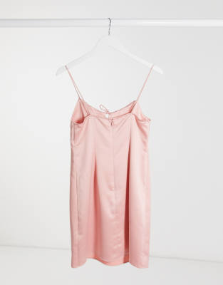 topshop blush dress