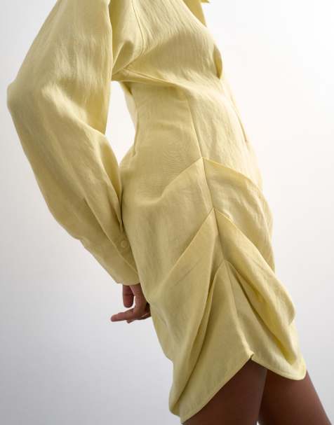 Long Sleeve Linen Dresses | Shop at ASOS
