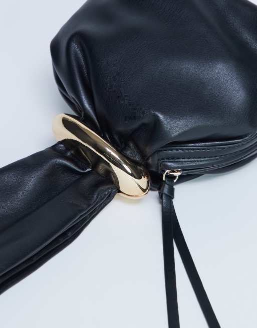 Topshop Gee mini hardware grab bag in black