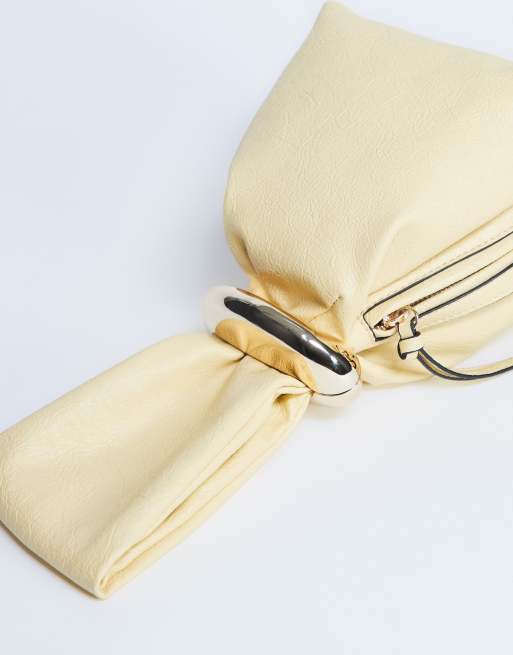 Topshop Gee mini hardware grab bag in lemon