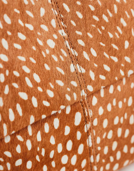 Topshop George pochette oversize imprimé cerf, 3 de 4