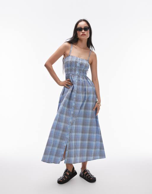 Asos seersucker dress online