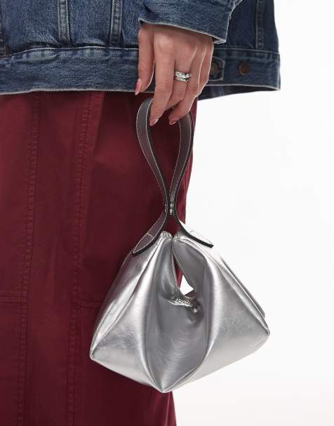 Topshop - Gila - Borsa a mano argento - view 1