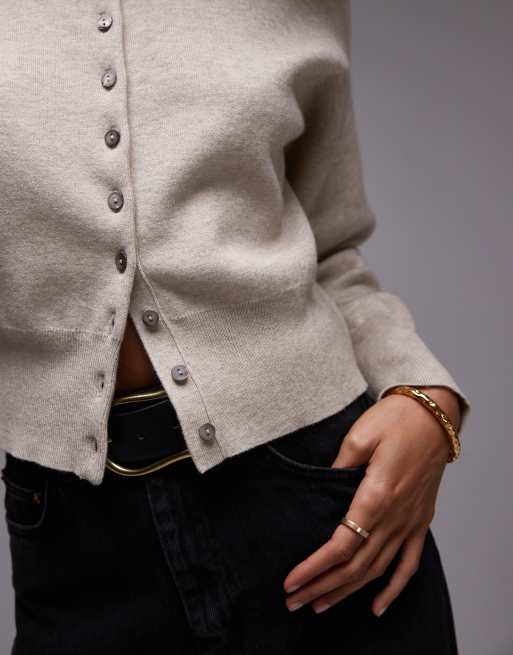 Gilet Topshop En Daim Ciselé Taille 12 - Occasion Très Bon état