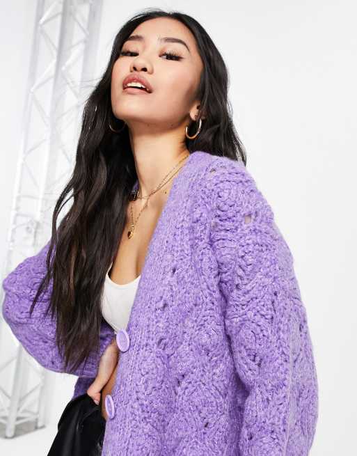 Gilet lilas femme new arrivals