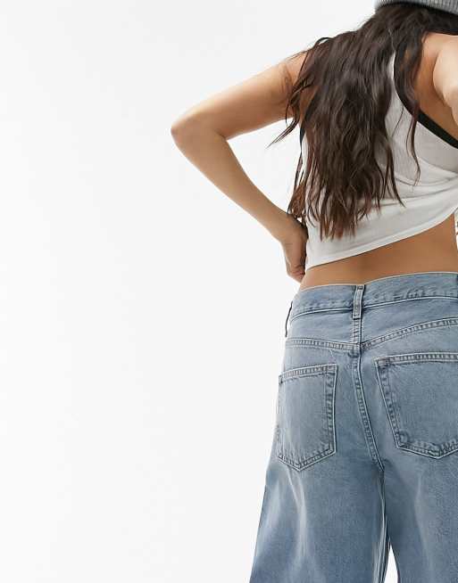 Topshop – Gilmore – Tief sitzende Boyfriend-Jeans in Bleach-Waschung, 4 von 4