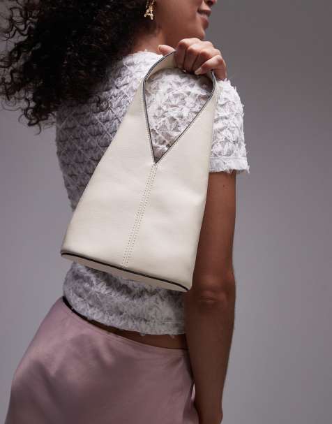 Topshop - Gima - Borsa a mano bianco sporco - view 1