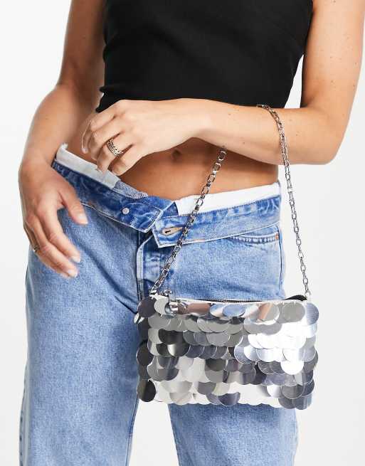 Topshop store sequin bag