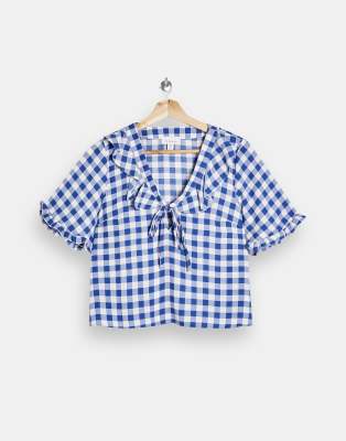 トップス TODAYFUL Ginghamcheck Puff Blouse NA368_WY6775_m?wid=360&hei=457