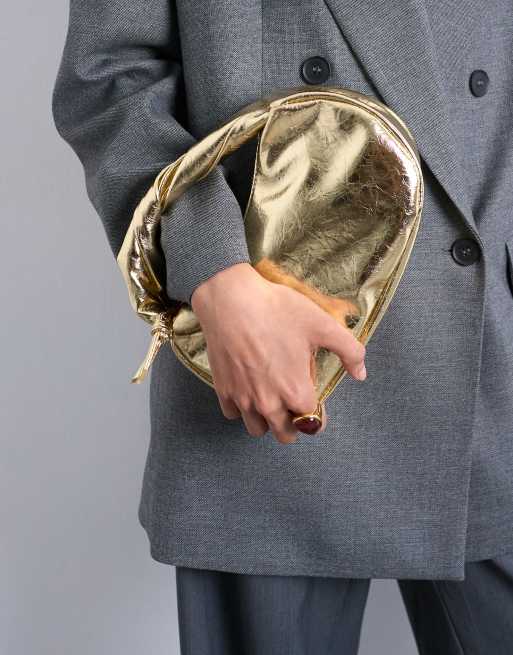 Topshop – Gladys – Handtasche in Gold, 4 von 4