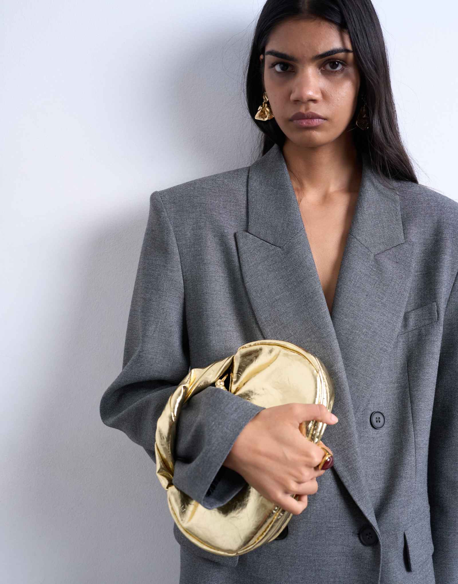 Золотая сумочка Topshop Gladys