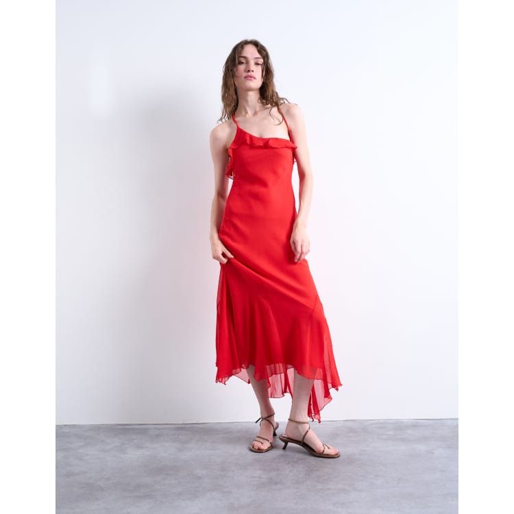 open lace back dress Women's Tarna Bardot Maxi Dress in Mesh Burgundy, XXL