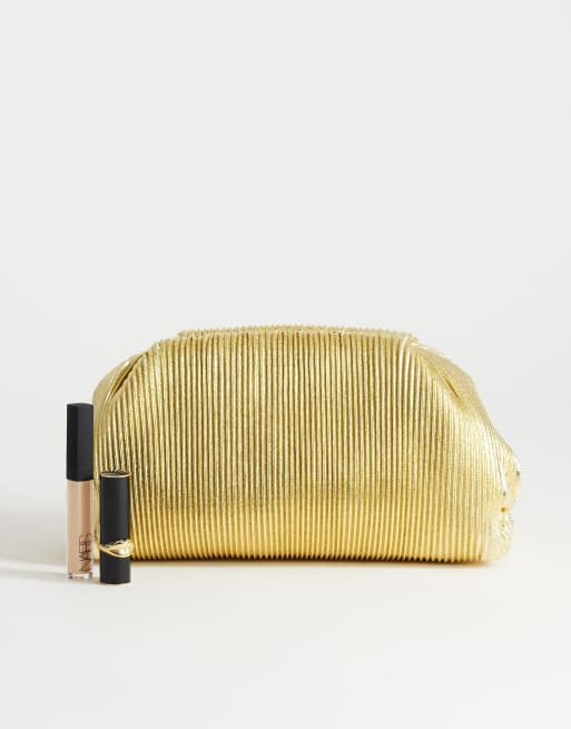 Topshop - Golde - Bolso clutch mediano dorado, 2 de 4